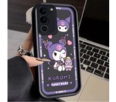 Pochacco Hello kitty Kuromi For Samsung Galaxy S24 S23 S22 S21 S20 Ultra Plus S10 Lite 5G Eye Ladder phone case