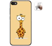 Tumundosmartphone Funda Gel Tpu para Alcatel 1V 2019 diseño Jirafa Dibujos