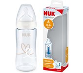NUK FIRST CHOICE BIBERON 6-18 M TL SILICONA 300 ML