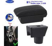 For Renault Duster Armrest For Nissan Terrano 3 Dacia Duster Oroc Car Armrest Box 2010-2018 Storage Box parts Car Accessories