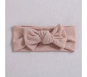 Cute Knit Baby Headband Bow Newborn Elastic Soft Nylon Headbands For Baby Girl Turban Infant Hair Accessories Kids Headwear