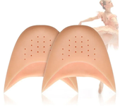Silicone Gel Toe Pads Forefoot Pad Toe Guards Toe Covers for Ball of Foot Metatarsal and Ballet Pointe Protect Comfort Feet Care