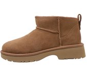 UGG Classic Ultra Mini New Heights Botines Planos Niña Cuero