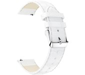 20mm 22mm Leather Strap for Samsung Galaxy Watch 4 6 Classic 5 Pro 44 40mm 42mm 46mm Watchband Galaxy Watch 3/Active 1 2 Band