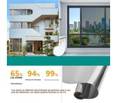 Protect the privacy of insulated glass film home windows balconies sunscreens one-way mirrors window film stickers