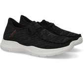 Davinia Shoes Zapatiilas deportivas comodas y ligeras para hombre, con cierre de cordones elasticos, diseño moderno con detalles de costuras, ideales para el dia a dia. Shoes&Blues.es VR5-115