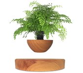 Levitating Air Bonsai Pot Rotation Flower Pot Planters Magnetic Suspension Floating Pot Potted Plant Home Without Plants