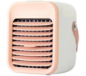 Mini Enfriador de Aire Portátil 4 en 1 con Humidificador Recargable