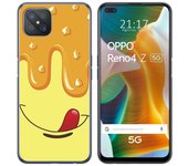 Tumundosmartphone Funda Gel Tpu para Oppo Reno 4Z 5G diseño Helado Vainilla Dibujos
