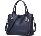 Bolso de mano de cuero para Mujer, Bolso de mano de diseñador with ASA superior, Bolso de Hombre type bandolera Estilo Vintage, Bolso de mano de moda
