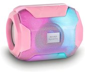 Mars Gaming MSBAXP, Altavoz Bluetooth RGB, Compacto,10W, USB/MicroSD/Radio, Rosa