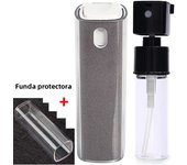 New 2in1 Microfiber Screen Cleaner Spray Bottle Set Mobile Phone Ipad Computer Cloth Wipe Iphone Cleaning Glasses Wipes