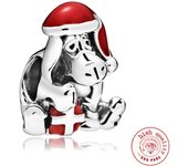 New 925 Silver Santa Claus Elk Deer Snowflake Tree Candy Cane Socks Hat Christmas Beads Fit Pandora Charms Bracelet DIY Jewelry
