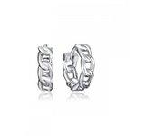 Pendientes Viceroy Plata Mujer 13202E000-00 Aro de Eslabones