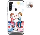 Tumundosmartphone Funda Gel Tpu para Xiaomi Redmi Note 8T diseño Café Dibujos