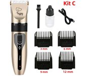 Pet Electric Scissors Kit Cat Dog Hair Prune Machine Professional Shearing Tool Kit Animal Beauty Electric Clipper Trim Foot Hai
