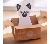 5 Piece Kitty Sticky Notes Cute Notepad Memo Pad Decoration Cat Stationery