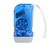 LED Hand Pressing Dynamo Flashlight Crank Power Wind Up Flashlight Torch Light Hand Press Camping Lamp for Emergency