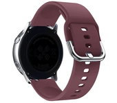 20mm 22mm Silicone Strap For Samsung galaxy watch 6/5/pro/3/4/6 Classic 43-47mm/Active 2 Sport bracelet Amazfit bip Watch strap