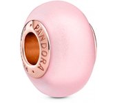 Pandora - Charm de Cristal de Murano Rosa Mate 789421C00