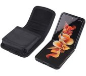 Bolso plegable del teléfono móvil de la pantalla con la correa que despide el waistbag conveniente para el tirón W25 de la pantalla del tirón de Samsung Flip6 tela de Oxford