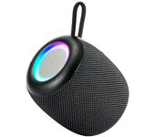 1 pequeño altavoz inalámbrico portátil de alta calidad con luz y subwoofer, textura cómoda, mini reproductor de música compatible con tarjeta TF oo4