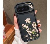 Flowers Pattern Candy Color Case For Google Pixel 8A 9 Pro XL 8 Pro Shockproof Soft TPU Silicone Phone Cover For Pixel 8 9 Pro