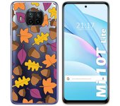 Tumundosmartphone Funda Gel Transparente para Xiaomi Mi 10T Lite diseño Otoño Dibujos