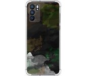 Funda Silicona Antigolpes para Oppo Reno 6 5G diseño Acuarela 12 Dibujos