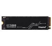 Disco duro interno ssd kingston kc3000 4096gb m.2 nvme pci - e 4.0