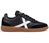 Munich 4078001 Zapatillas deportivas RUMBA 01 para hombre en negro de piel vegana