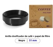Coffee Dosing Ring Espresso Dosing Funnle 51mm 53mm 58mm Magnetic For Delonghi Breville E61 Portafilter Barista Tool Accessorie