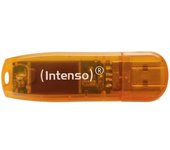 Intenso 3502490 Lápiz USB 2.0 Rainbow 64GB Naranja