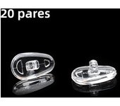 Air Chamber Clear Oval Eyeglass Nose Bracket Silicone Nose Pads Eyewear Bracket Anti-drop Sunglasses Glasses Accessories