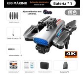 K90 Max Dron with Camera 4K HD Three Camera Brushless Motor GPS WIFI Obstacle Avoidance Foldable Aerial Photography Quadcopter