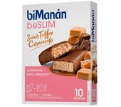 Bimanan Barritas de Toffee Sustitutivas de Comida con Vitaminas y Minerales