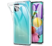 Tumundosmartphone Funda Gel Tpu Fina Ultra-Thin 0,5mm Transparente para Samsung Galaxy A51