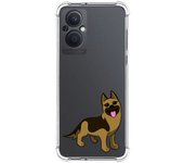 Funda Silicona Antigolpes para Oppo A96 5G diseño Perros 03 Dibujos