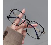 Anti-Blue Light Glasses Women Men Oversized Optical Frame Eye Protection Ultra Light Eyeglasses Office Computer Goggles