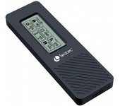 Leotec caja externa para disco ssd m.2 nvme - usb 3.2 gen 2 - panel lcd type-c - 10gbps