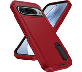 Case For Google Pixel 9 Pro XL Pixel 9 Pro Pixel 9 Full Body 3 in 1 Shockproof Heavy Duty Anti-Scratch Rugged Kickstand Covers