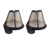 Filtros de café reutilizables para barra de café Ninja, repuesto permanente de cono de 2 piezas para cafetera, serie CF09X