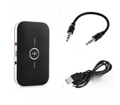 Upgraded Bluetooth 5.3 Audio Transmitter Receiver RCA 3.5mm AUX Music Wireless Adapter 600mah Battery for Car Computer TV Heaeds