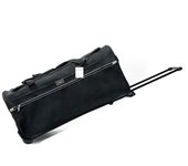 Bolsa de Viaje con Ruedas en Color Negro, Ideal para Viajes