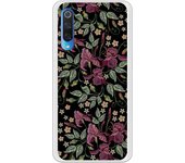 Funda compatible con Xiaomi Mi 9 - tatoo flores efecto bordado