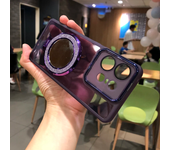 Glitter Mirror Stand Silicone Case for Motorola Edge 50 Fusion 50 Neo 50 Pro G85 G60 G40Fusion G64 G34 G24 G14 04 Magnetic Cover