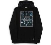 Sudadera con Capucha Vans Night Garden para hombre en color negro