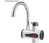 Tankless Water Heater Faucet Shower Instant Water-Heater Electric Tap Heating Instant Hot Water for Kitchen and Bathroom