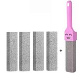 5 PCS Pumice Stone Cleaning Stick Seat Toilet Limescale Rust Stain Dirt Removal Brush Bathroom Tile Sink Household Washing Tools