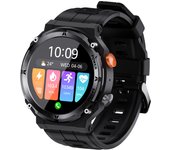 Reloj Inteligente Llamadas Bluetooth, Pulsómetro/Oxímetro/Podómetro 1,39" Pantalla Android iOS